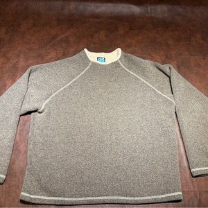 Kuhl Alf Gray Crewneck Sweater